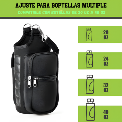 Portabotellas Magnético para Gimnasio